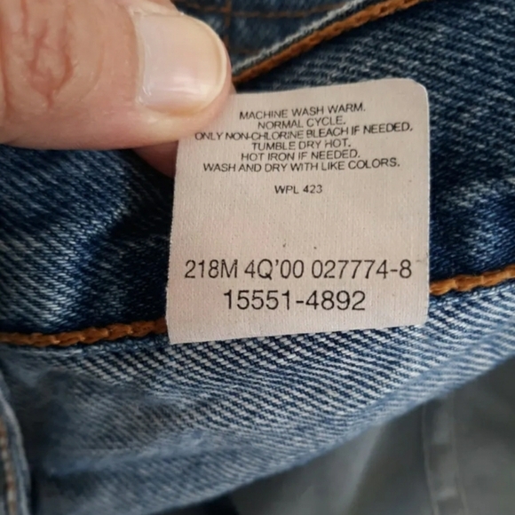 Vintage Levi's 550 Highrise Mom Jeans 16M - Picture 7 of 7